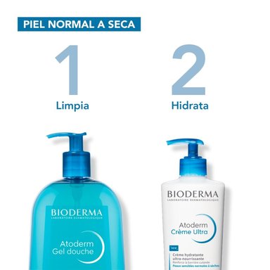 TRATAMIENTO LIMPIEZA FACIAL BIODERMA ATODERM GEL DOUCHE 1LT - 3