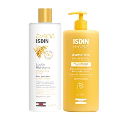 PACK 2 TRATAMIENTO FACIAL ISDIN AVENA PIEL SENSIBLE - 1