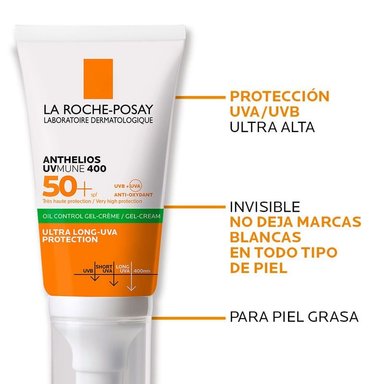 TRATAMIENTO FACIAL LA ROCHE POSAY ANTHELIOS XL GEL CREME TOQUE SECO SPF 50+ 50 ML - 4