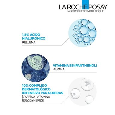 TRATAMIENTO CONTORNO DE OJOS LA ROCHE POSAY HYALU B5 SERUM 15 ML - 8