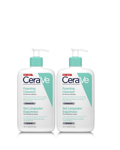 SET TRATAMIENTO FACIAL CERAVE GEL ESPUMOSO POR 2 473 ML - 1