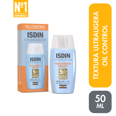 TRATAMIENTO FACIAL ISDIN FOTOPROTECTOR FUSION WATER MAGIC SPF 50 50 ML - 1