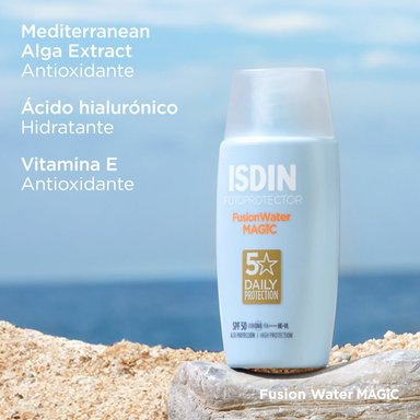 TRATAMIENTO FACIAL ISDIN FOTOPROTECTOR FUSION WATER MAGIC SPF 50 50 ML - 2