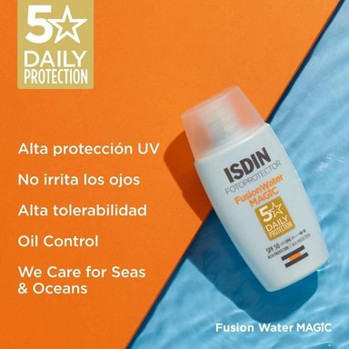 SET TRATAMIENTO FACIAL ISDIN DUO FOTOPROTECCION FUSION WATER MAGIC + LIGHT - 2