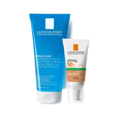TRATAMIENTO FACIAL LA ROCHE POSAY RUTINA PIELES MIXTAS LIMPIEZA FOTOPROTECCION - 1