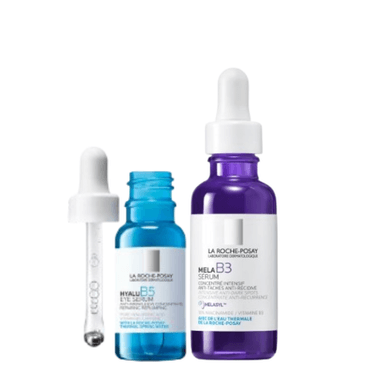 SET TRATAMIENTO FACIAL LA ROCHE POSAY RUTINA ANTIEDAD ANTIMANCHAS + HIDRATACION OJOS - 1