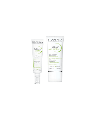 BIODERMA PACK SEBIUM ANTI-IMPERFECCIONES E HIDRATACIÓN PIELES MIXTAS A GRASAS - 1