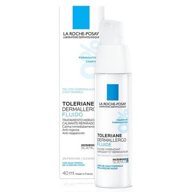 LA ROCHE-POSAY CREMA HIDRATANTE PIELES SENSIBLES TOLERIANE DERMALLERGO FLUIDO 40ML - 4