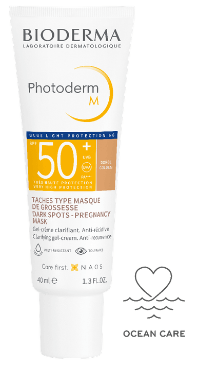 BLOQUEADOR FACIAL BIODERMA PHOTODERM M DORE SPF 50+ 40 ML - 1