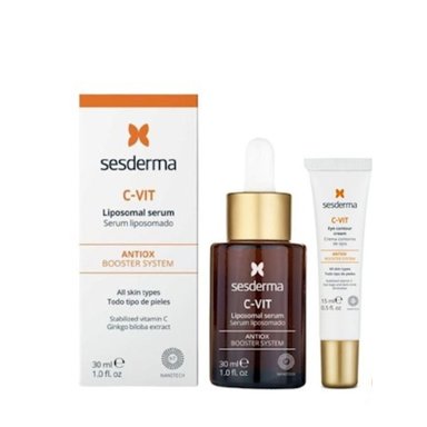 SET TRATAMIENTO FACIAL SESDERMA C- VIT LIPOSOMAL SERUM + CONTORNO OJOS - 1