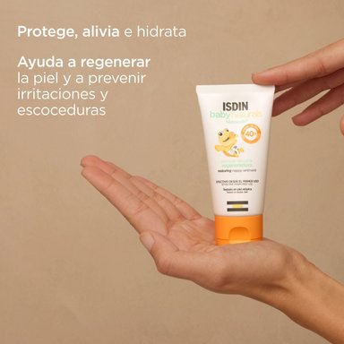 SET TRATAMIENTO ISDIN DUO BABY NATURALS POMADA REGENERADORA DEL PAÑAL 100 ML - 3