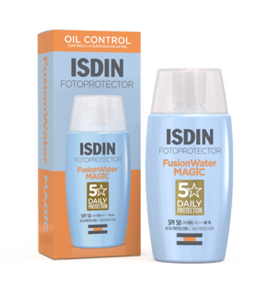 SET TRATAMIENTO FACIAL ISDIN LIMPIEZA FOTOPROTECCION FUSION WATER MAGIC 250 ML - 3