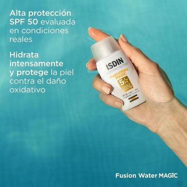 SET TRATAMIENTO FACIAL ISDIN ANTIMANCHAS CEUTICS MELACLEAR ADVANCED + FOTOPROTECCION FUSION WATER MAGIC - 2