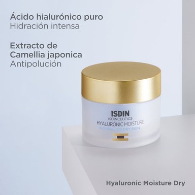 TRATAMIENTO FACIAL ISDIN CEUTICS HYALURONIC MOISTURE PIEL NORMAL A SECA LANZAMIENTO 50 GR - 6