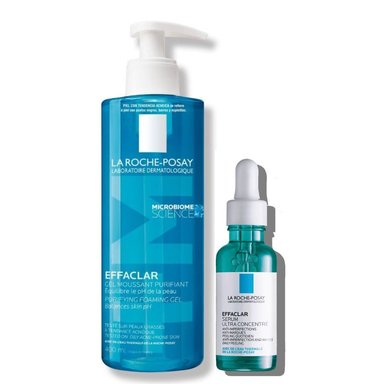 SET TRATAMIENTO FACIAL LA ROCHE POSAY CUIDADO IMPERFECCIONES EFFACLAR DUO SERUM + LIMPIEZA EFFACLAR - 1
