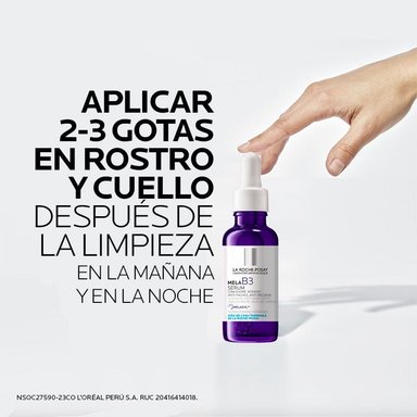 TRATAMIENTO FACIAL LA ROCHE POSAY MELAB3 SERUM 30 ML - 4