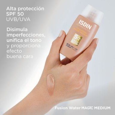SET TRATAMIENTO FACIAL ISDIN TRIO BLOQUEADOR FUSION WATER OIL CONTROL - 5