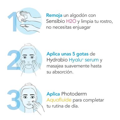 TRATAMIENTO BIODERMA HYDRABIO HYALU+ SERUM 30 ML - 3