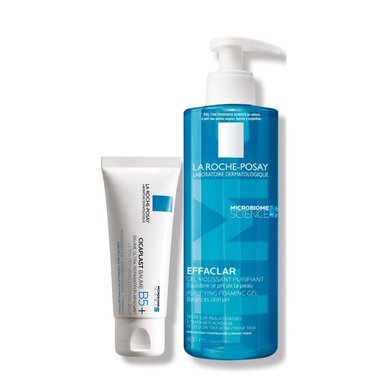 SET TRATAMIENTO FACIAL LA ROCHE POSAY LIMPIADOR PURIFICANTE + CICAPLAST BALM - 1