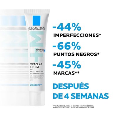 TRATAMIENTO FACIAL LA ROCHE POSAY EFFACLAR DUO+M ANTI-IMPERFECCIONES 40 ML - 2