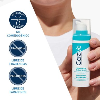 TRATAMIENTO FACIAL CERAVE SERUM RETINOL ANTIMARCAS 30 ML - 6