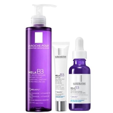SET TRATAMIENTO FACIAL LA ROCHE POSAY LIMPIEZA ANTIMANCHAS COMPLETO - 1