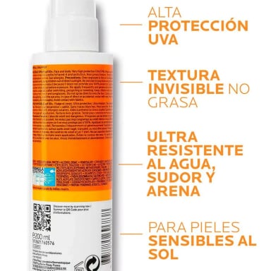 2X1 TRATAMIENTO FACIAL LA ROCHE POSAY ANTHELIOS SHAKA SPRAY SPF 50 200 ML - 3