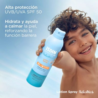 PACK FOTOPROTECTOR ISDIN PEDIATRICS LOTION  SPRAY 50+ 250ML - 3