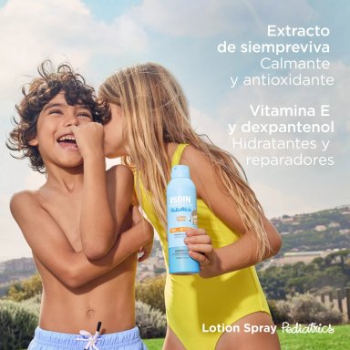 PACK FOTOPROTECTOR ISDIN PEDIATRICS LOTION  SPRAY 50+ 250ML - 5