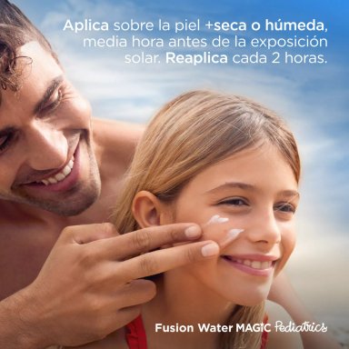 FOTOPROTECTOR PEDIATRICO FUSION WATER 50ML + 2 LOTION SPRAY 250ML - 4