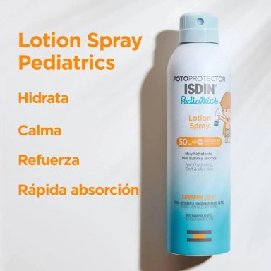 DÚO ISDIN FOTOPROTECTOR PEDIATRICS LOTION SPRAY 50+ 250ML - 4