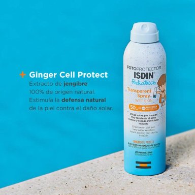 ISDIN FOTOPROTECTOR TRANSPARENT SPRAY WET SKYN PEDIATRICS SPF50+ 250ML - 3