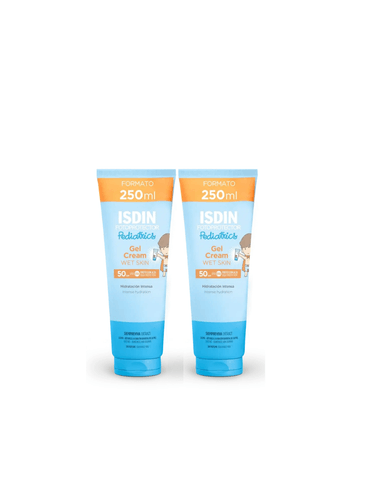 DÚO ISDIN FOTOPROTECTOR GEL CREAM PEDIATRICS 50+ 250ML - 1