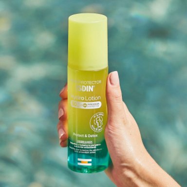 DÚO FOTOPROTECTOR ISDIN HYDROLOTION 50+ 200ML - 5