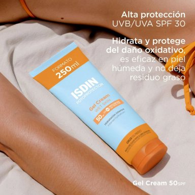 DÚO FOTOPROTECTOR ISDIN GEL CREAM 250 ML - 4