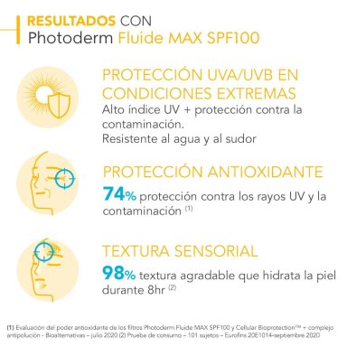 DÚO BIODERMA PHOTODERM FLUIDE INVISIBLE 40ML - MÁXIMA PROTECCIÓN SPF 100 - 4