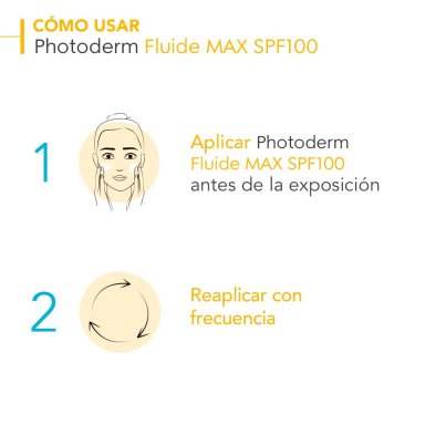 DÚO BIODERMA PHOTODERM FLUIDE INVISIBLE 40ML - MÁXIMA PROTECCIÓN SPF 100 - 5