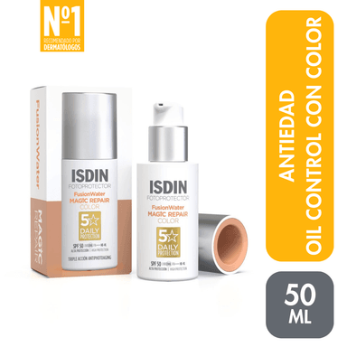 ISDIN FOTOPROTECTOR MAGIC AGE REPAIR FUSION WATER COLOR SFP50 50ML - 1