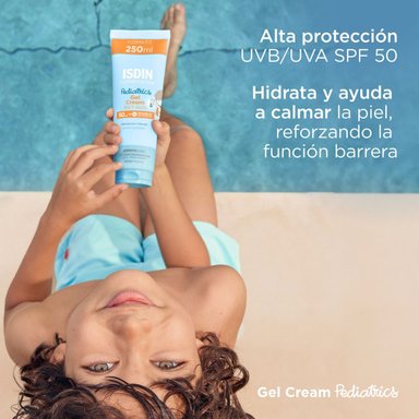 ISDIN FOTOPROTECTOR GEL CREAM PEDIATRICS SPF 50 250ML - 3