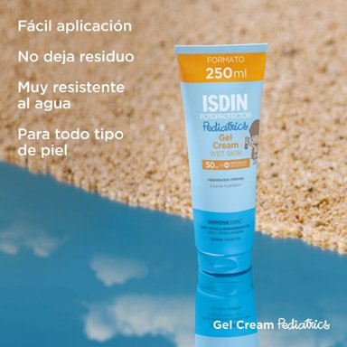 ISDIN FOTOPROTECTOR GEL CREAM PEDIATRICS SPF 50 250ML - 4