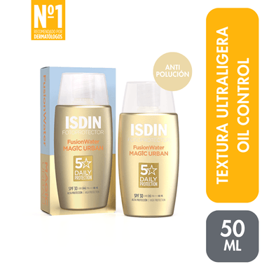 ISDIN FOTOPROTECTOR FUSION WATER MAGIC URBAN SPF30 50ML - 1