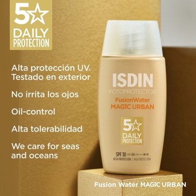 ISDIN FOTOPROTECTOR FUSION WATER MAGIC URBAN SPF30 50ML - 2