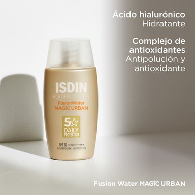 ISDIN FOTOPROTECTOR FUSION WATER MAGIC URBAN SPF30 50ML - 5