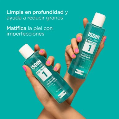 ISDIN ACNIBEN LIMPIADOR GEL MATIFICANTE 200ML - 2