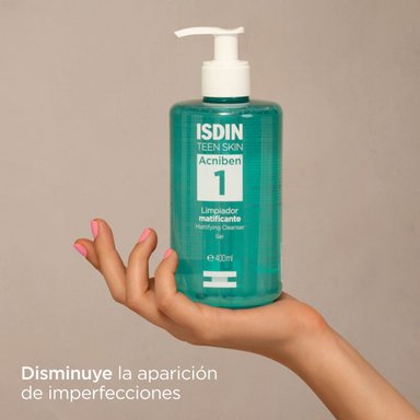 ISDIN ACNIBEN LIMPIADOR MATIFICANTE 400ML - 2