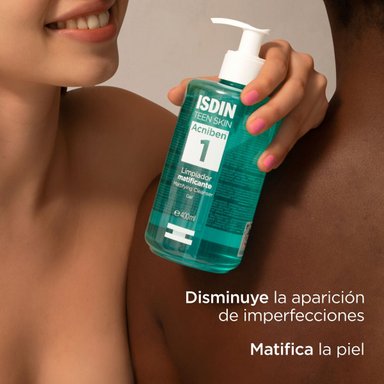 ISDIN ACNIBEN LIMPIADOR MATIFICANTE 400ML - 3