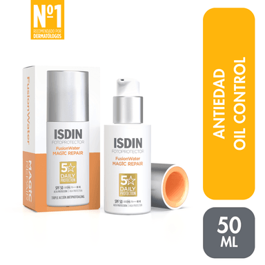 ISDIN FOTOPROTECTOR AGE REPAIR MAGIC FUSION WATER 50ML SPF50 - 1