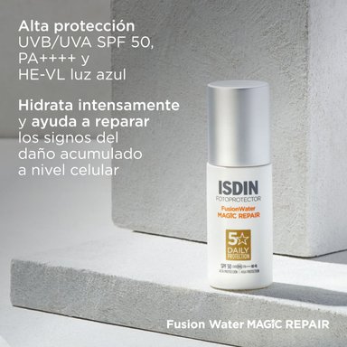 ISDIN FOTOPROTECTOR AGE REPAIR MAGIC FUSION WATER 50ML SPF50 - 3