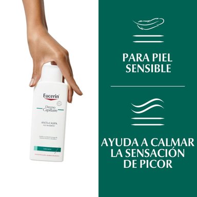 EUCERIN SHAMPOO DERMO CAPILAR ANTICASPA GRASA - 3
