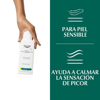EUCERIN SHAMPOO DERMO CAPILAR ANTICASPA SECA - 3